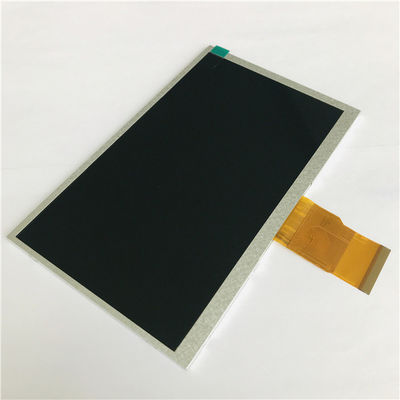 Interface RGB de 24 bits 7 polegadas 600 nits Industrial TFT LCD 1024X600 Resolução