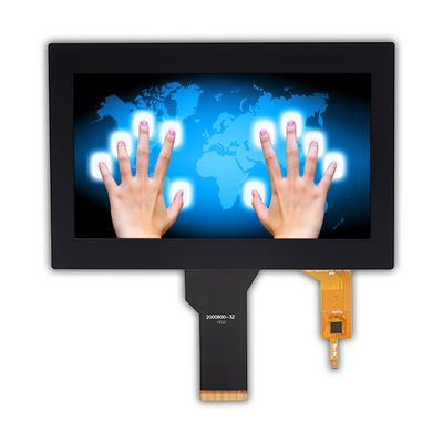 7in 24 Bit RGB TFT LCD Monitor Verdadeiro Color Rohs 200cd/m2
