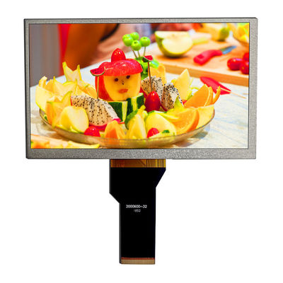 800x480 Matrix Dots TFT LCD Monitor 12 horas 24 bits RGB 250nits