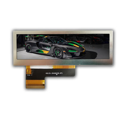 Tipo de barra HD TFT Display 480x128 IPS Todos os ângulos de visão Interface RGB