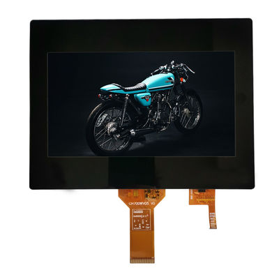 FPC 850cd/M2 TFT LCD capacitivo touchscreen 800x480 Luz de fundo LED branca