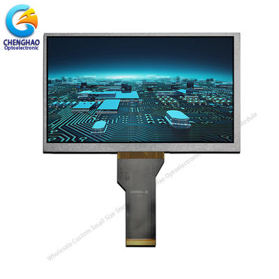 800x480 Dot Matrix Lcd Module ISO9001 24 Bit Rgb Mipi Luz de fundo LED Branca