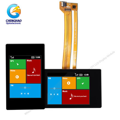 350 cd/m2 Mcu Lcd Touch Screen Module 240*320 IPS CTP I2C Tft Touch Screen