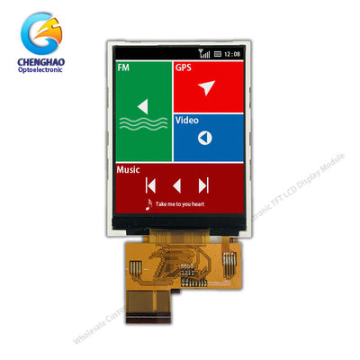 SPI MCU Rgb 300nits TFT Lcd Screen 2,8