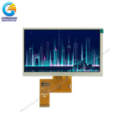 7.0 polegadas Tiny TFT LCD Display 800*480 Resolução Branco LED Backlight