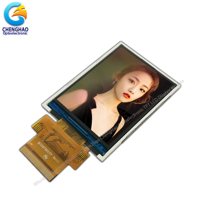 2.8 polegadas quadrado 240x320 RGB TFT LCD Display com SPI MCU Interface