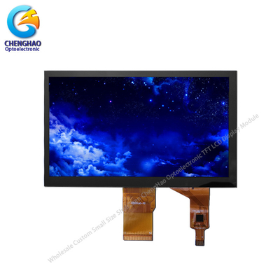 7 polegadas TFT LCD capacitivo touchscreen 24 bits Interface RGB paralela