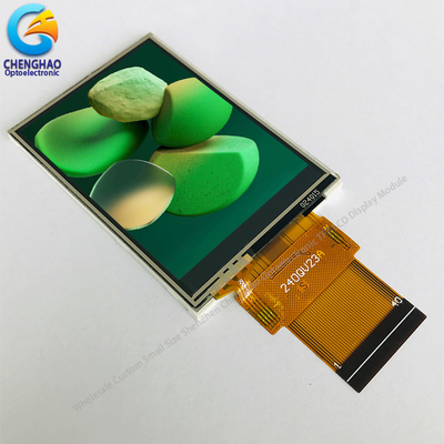 RTP Tft Lcd touch screen 300cd/M2 240x320 Spi 250nits com ST7789V