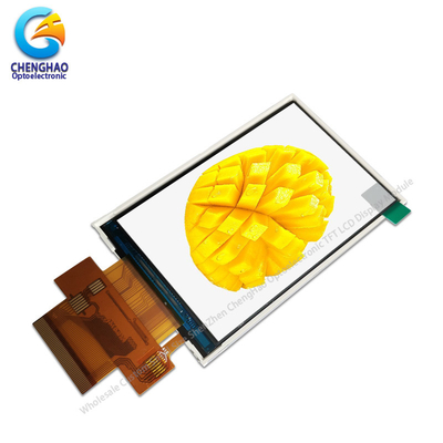 Módulo de exibição LCD de 9 bits 3.5 polegadas I80 Sistema 320x480 RGB 300cd/m2 CTP