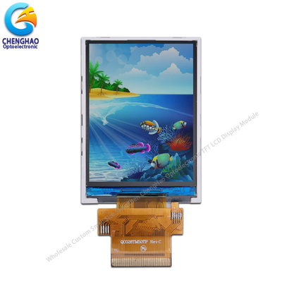2.8 polegadas Serial Tft Lcd Display Module 8 / 9 / 16 / 18 Bit Interface do Sistema da Série 8080