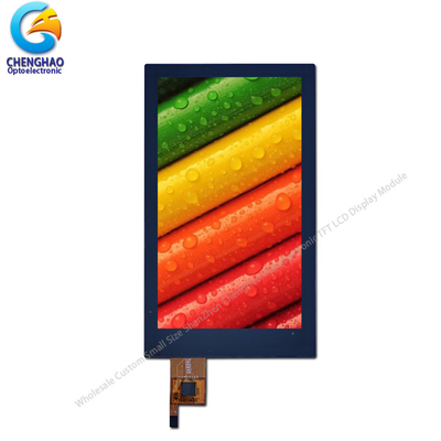 5 polegadas Ips capacitivo touch screen 40 pin I2c LCD Display com Ctp driver Ic Gt911
