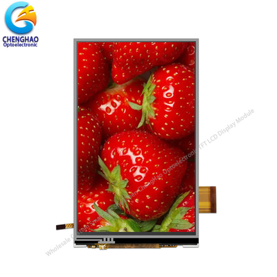 5 polegadas LCD touch monitor 480X854 Dot All View Direction IPS LCD touchscreen